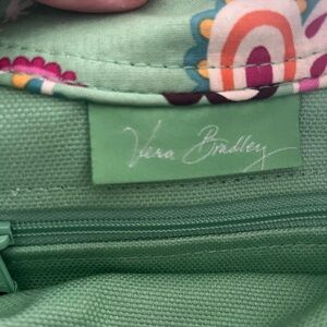 Vera Bradley Mint Green Floral Tote
